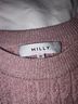 Milly Solid Color Block Pink Sweater Vest Size M - photo 4