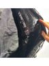 Roar 100% Leather Black Trenchcoat Size S - photo 7