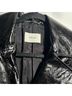 Roar 100% Leather Black Trenchcoat Size S - photo 3