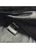 Roar 100% Leather Black Trenchcoat Size S - photo 6