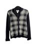 Pendleton Plaid Black White Cardigan Size M - photo 1