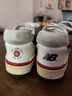 New Balance White Red Blue Sneakers Size 8 1/2 - photo 3