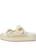 Steve Madden White Sandals Size 8 1/2 - photo 5