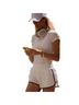Varley White Blue Athletic Shorts Size S - photo 1