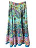 Hazel Red Blue Green Casual Skirt Size M - photo 2