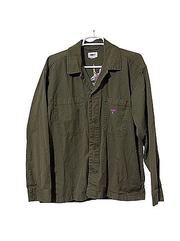 Obey contrast shirt jacket Jacket (view 1)