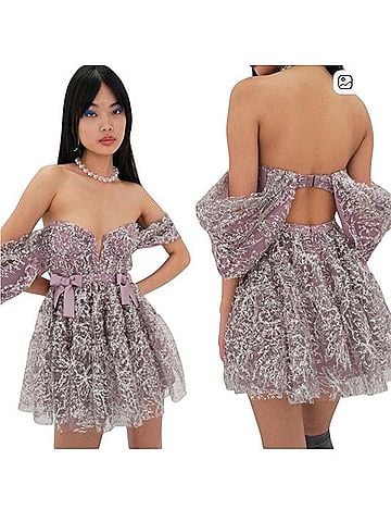 For Love & Lemons Brynne Cocktail Dress (view 1)