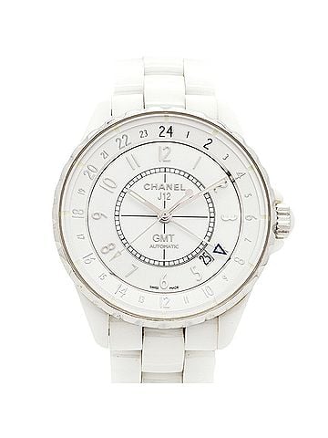 Chanel Chanel J12 GMT H3103 White Dial Men's Watch (view 1)