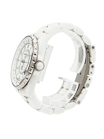 Chanel Chanel J12 GMT H3103 White Dial Men's Watch (view 2)