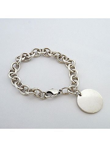 Tiffany & Co. Tiffany & Co. Return to Sterling Silver Bracelet, 925 Silver, for Men and Women (view 2)