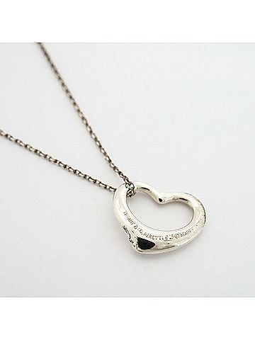 Tiffany & Co. Tiffany & Co. Heart Necklace, Sterling Silver 925, Women's (view 2)