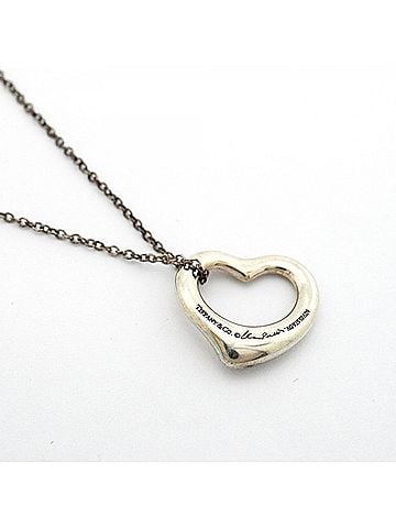 Tiffany & Co. Tiffany & Co. Heart Necklace, Sterling Silver 925, Women's (view 2)