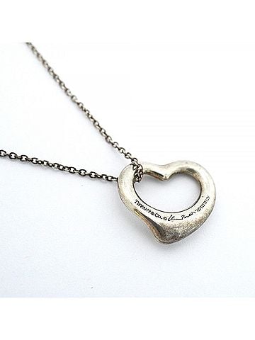 Tiffany & Co. Tiffany & Co. Heart Necklace, Sterling Silver 925, Women's (view 2)