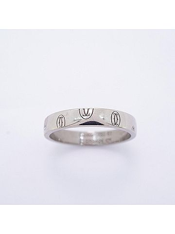 Cartier Cartier Happy Birthday Ring, 18K White Gold, Men's (view 2)