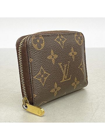Louis Vuitton Louis Vuitton Monogram Zippy Coin Purse M60067 Brown Women's Wallet/Coin Case (view 2)