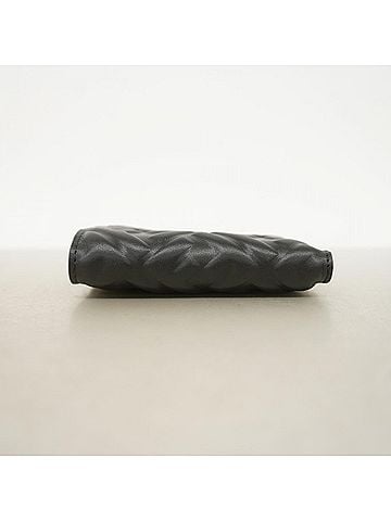 Fendi Fendi Leather Wallet, Black, Women's (view 2)