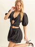 Hyfve 100% Polyester Black Romper Size L - photo 5