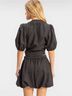 Hyfve 100% Polyester Black Romper Size L - photo 4