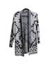 FRYE Aztec Or Tribal Print Gray Cardigan Size S - photo 1