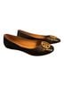 Tory Burch 100% Leather Black Flats Size 9 1/2 - photo 2