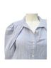 Veronica Beard 100% Cotton Stripes Blue Button-Down Shirt Size S - photo 4