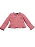 J.Crew Tweed Pink White Blazer Size 2 - photo 1