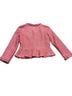 J.Crew Tweed Pink White Blazer Size 2 - photo 2