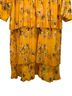 ANNAH HARIRI 100% Polyester Floral Yellow Cocktail Dress Size 22 - photo 10