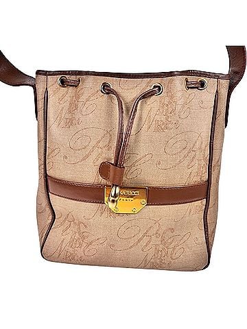 Nina Ricci Vintage Leather Bucket Bag (view 2)