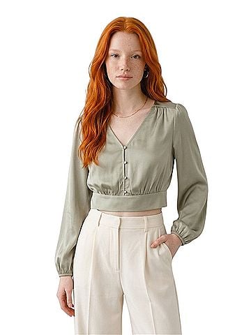 Rachel Zoe Short Sleeve Blouse (view 1)