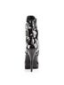 Devious by Pleaser 100% Patent Leather Black Boots Size 12 - photo 4