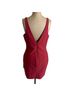Cinq à Sept Red Cocktail Dress Size 6 - photo 2