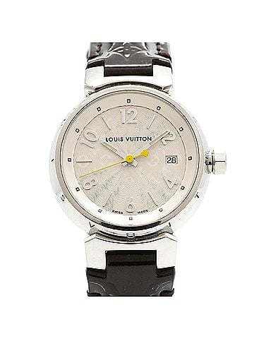 Louis Vuitton Louis Vuitton Tambour Q121K Silver Dial Watch for Women (view 1)