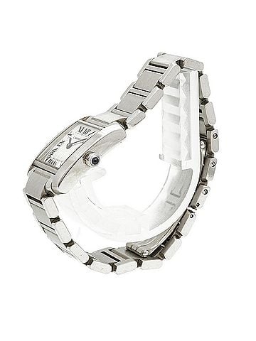 Cartier Cartier Tank Française SM W51008Q3 Ivory Dial Women's Watch (view 2)