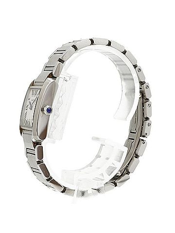 Cartier Cartier Tank Française SM W51008Q3 Ivory Dial Women's Watch (view 2)