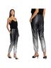 Johnny Was 100% Polyester 55% Cotton 45% Modal Black Silver Casual Pants Size L - photo 1