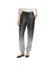 Johnny Was 100% Polyester 55% Cotton 45% Modal Black Silver Casual Pants Size L - photo 7
