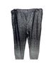 Johnny Was 100% Polyester 55% Cotton 45% Modal Black Silver Casual Pants Size L - photo 4