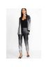 Johnny Was 100% Polyester 55% Cotton 45% Modal Black Silver Casual Pants Size L - photo 10