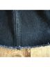 Carmar Black Denim Skirt Size 25 waist - photo 4
