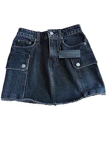 Carmar Colin Non-Stretch Denim Skirt (view 1)