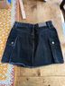 Carmar Black Denim Skirt Size 25 waist - photo 5