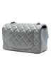 Chanel 100% Lambskin Silver Mini Rectangular Classic Metallic Lambskin Single Flap One size - photo 3