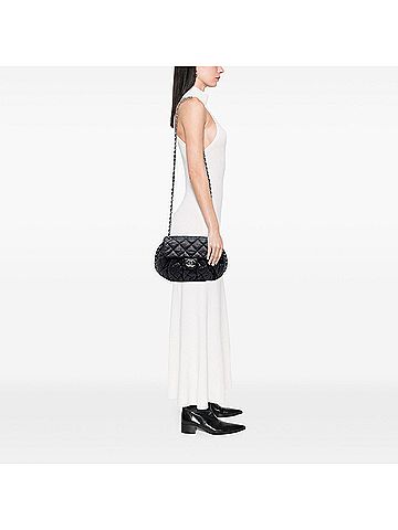 Chanel CC Quilted Lambskin Chain Around Flap (view 2)