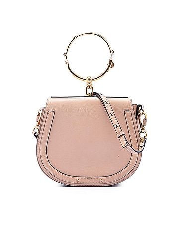 Chloé Medium Leather Nile Bracelet Satchel (view 1)