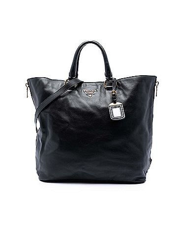 Prada Soft Calf Side Zip Open Convertible Tote (view 1)