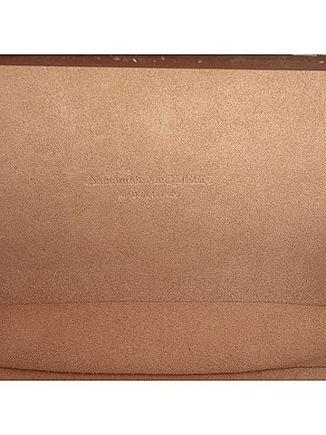 Alexander McQueen Crystal Embellished Satin Spider Clutch (view 2)