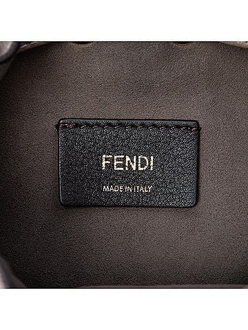 Fendi Mini Leather Mon Tresor Bucket Bag (view 2)