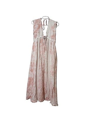 Stark X Tie Dye Maxi Dress Gauze Casual Dress (view 1)