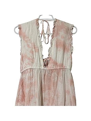 Stark X Tie Dye Maxi Dress Gauze Casual Dress (view 2)